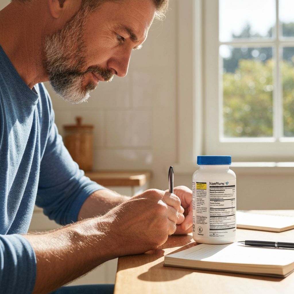 Reading supplement ingredient labels